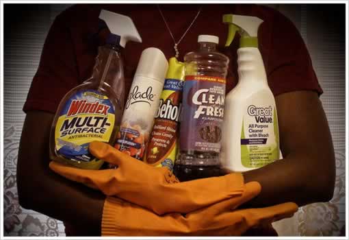goodbye commercial cleaning products